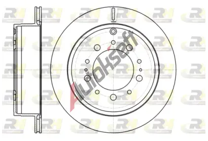 ROADHOUSE Brzdov kotou - 345 mm RDH 61257.10, 61257.10