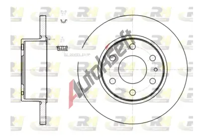 ROADHOUSE Brzdový kotouč - 296 mm RDH 61274.00, 61274.00 ROADHOUSE Brzdový kotouč - 296 mm RDH 61274.00, 61274.00