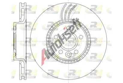 ROADHOUSE Brzdov kotou - 316 mm RDH 61280.10, 61280.10