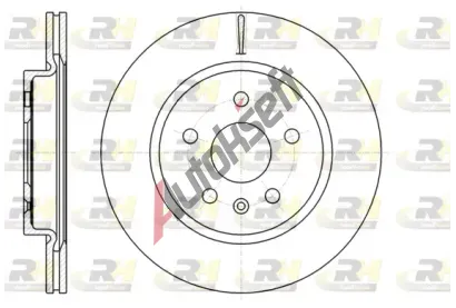 ROADHOUSE Brzdov kotou - 315 mm RDH 61284.10, 61284.10
