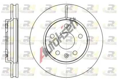 ROADHOUSE Brzdov kotou - 296 mm RDH 61285.10, 61285.10