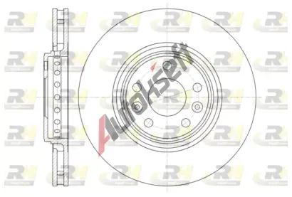 ROADHOUSE Brzdov kotou - 320 mm RDH 61345.10, 61345.10