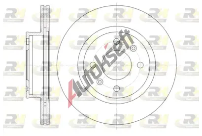 ROADHOUSE Brzdov kotou - 252 mm RDH 61365.10, 61365.10