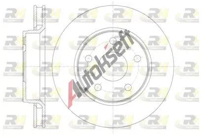ROADHOUSE Brzdov kotou - 302 mm RDH 61367.10, 61367.10