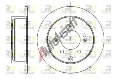 ROADHOUSE Brzdov kotou - 262 mm RDH 61401.00, 61401.00