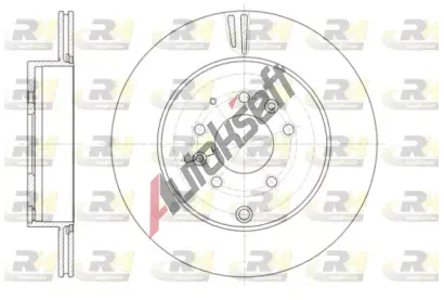 ROADHOUSE Brzdov kotou - 320 mm RDH 61402.10, 61402.10