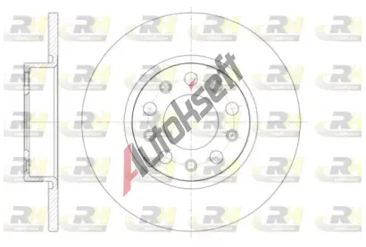 ROADHOUSE Brzdov kotou - 278 mm RDH 61426.00, 61426.00