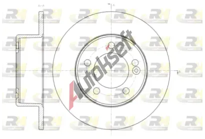 ROADHOUSE Brzdov kotou - 305 mm RDH 61433.00, 61433.00