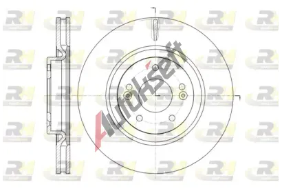 ROADHOUSE Brzdov kotou - 320 mm RDH 61436.10, 61436.10