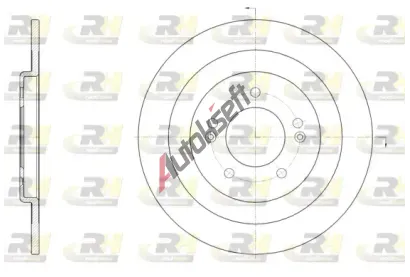 ROADHOUSE Brzdov� kotou� - 300 mm RDH 61437.00, 61437.00