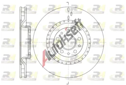ROADHOUSE Brzdov kotou - 305 mm RDH 61458.10, 61458.10
