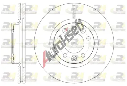 ROADHOUSE Brzdov kotou - 283 mm RDH 61471.10, 61471.10