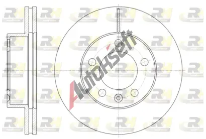 ROADHOUSE Brzdov kotou - 302 mm RDH 61475.10, 61475.10