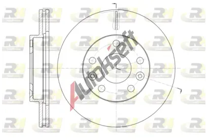 ROADHOUSE Brzdov kotou - 269 mm RDH 61478.10, 61478.10
