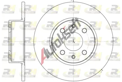 ROADHOUSE Brzdov kotou - 251 mm RDH 6150.00, 6150.00