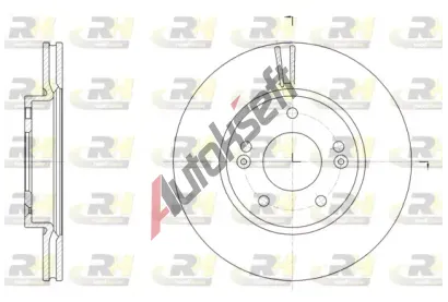 ROADHOUSE Brzdov kotou - 280 mm RDH 61507.10, 61507.10