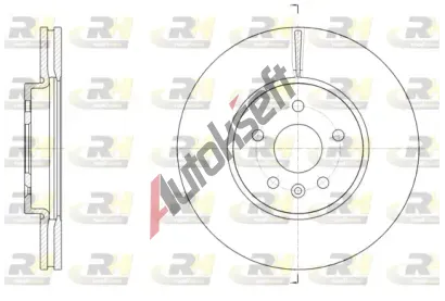 ROADHOUSE Brzdov kotou - 300 mm RDH 61534.10, 61534.10