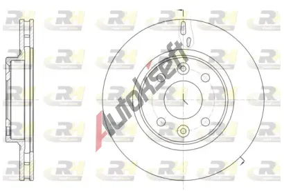 ROADHOUSE Brzdov kotou - 258 mm RDH 61535.10, 61535.10