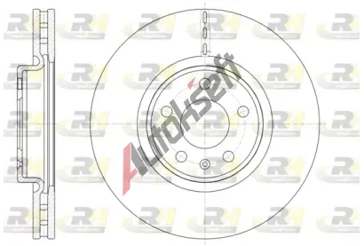 ROADHOUSE Brzdov kotou - 320 mm RDH 61543.10, 61543.10