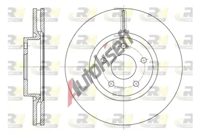 ROADHOUSE Brzdov kotou - 300 mm RDH 61562.10, 61562.10