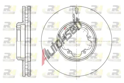 ROADHOUSE Brzdov kotou - 288 mm RDH 61563.10, 61563.10