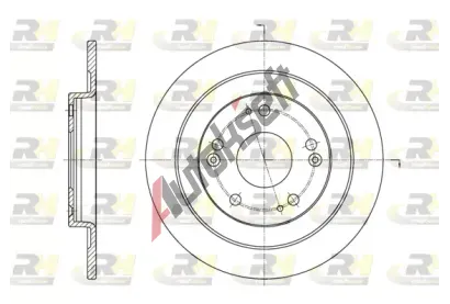 ROADHOUSE Brzdov kotou - 276 mm RDH 61654.00, 61654.00