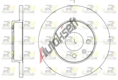 ROADHOUSE Brzdov kotou - 256 mm RDH 6172.00, 6172.00