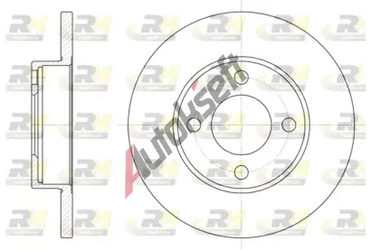 ROADHOUSE Brzdov kotou - 256 mm RDH 6181.00, 6181.00