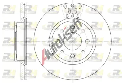 ROADHOUSE Brzdov kotou - 257 mm RDH 6189.10, 6189.10