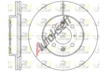 ROADHOUSE Brzdov kotou - 262 mm RDH 6224.10, 6224.10
