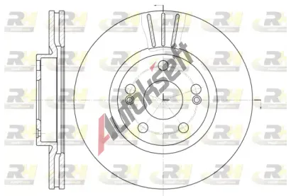 ROADHOUSE Brzdov kotou - 280 mm RDH 6301.10, 6301.10