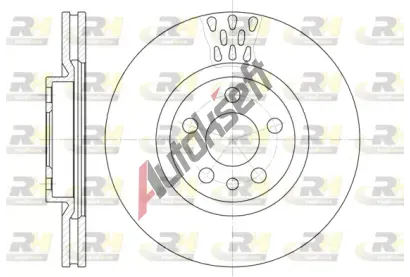 ROADHOUSE Brzdov kotou - 281 mm RDH 6305.11, 6305.11