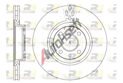 ROADHOUSE Brzdov kotou - 284 mm RDH 6316.11, 6316.11