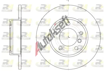 ROADHOUSE Brzdov kotou - 286 mm RDH 6323.00, 6323.00