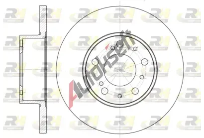 ROADHOUSE Brzdový kotouč - 290 mm RDH 6334.00, 6334.00 ROADHOUSE Brzdový kotouč - 290 mm RDH 6334.00, 6334.00