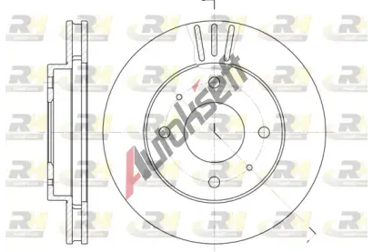 ROADHOUSE Brzdov kotou - 256 mm RDH 6394.11, 6394.11