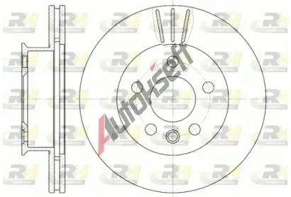 ROADHOUSE Brzdov kotou - 280 mm RDH 6416.10, 6416.10