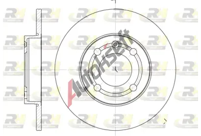 ROADHOUSE Brzdov kotou - 239 mm RDH 6418.00, 6418.00