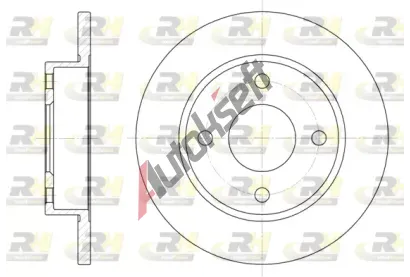 ROADHOUSE Brzdov kotou - 240 mm RDH 6427.00, 6427.00