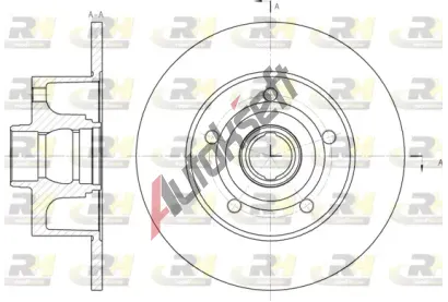 ROADHOUSE Brzdov� kotou� - 245 mm RDH 6431.00, 6431.00