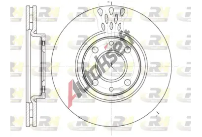 ROADHOUSE Brzdov kotou - 257 mm RDH 6443.10, 6443.10