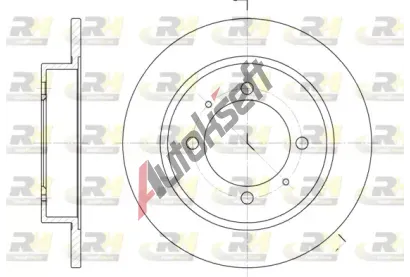 ROADHOUSE Brzdov kotou - 260 mm RDH 6447.00, 6447.00