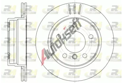 ROADHOUSE Brzdový kotouč - 276 mm RDH 6458.10, 6458.10 ROADHOUSE Brzdový kotouč - 276 mm RDH 6458.10, 6458.10