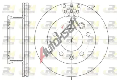 ROADHOUSE Brzdov kotou - 276 mm RDH 6461.10, 6461.10