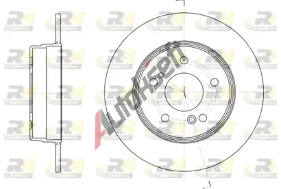 ROADHOUSE Brzdov kotou - 278 mm RDH 6467.00, 6467.00
