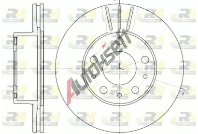 ROADHOUSE Brzdov kotou - 280 mm RDH 6476.10, 6476.10