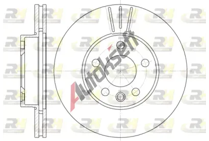 ROADHOUSE Brzdov kotou - 288 mm RDH 6496.10, 6496.10