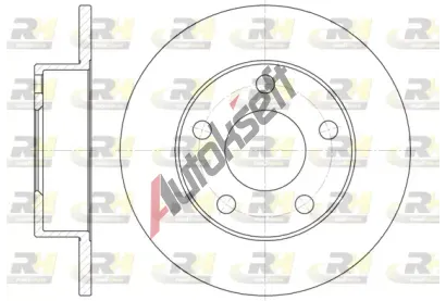ROADHOUSE Brzdov kotou - 245 mm RDH 6513.00, 6513.00