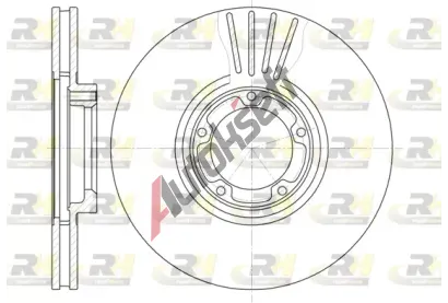 ROADHOUSE Brzdov kotou - 254 mm RDH 6518.10, 6518.10