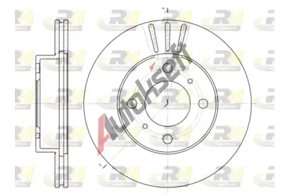 ROADHOUSE Brzdov kotou - 236 mm RDH 6557.10, 6557.10